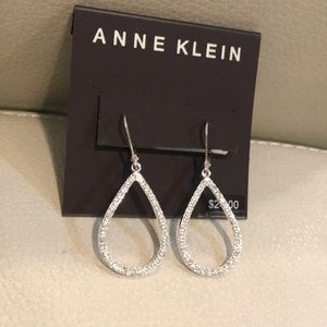 Anne Klein medium teardrop earring